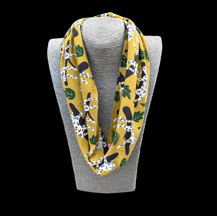 Leopard infinity hot sale scarf