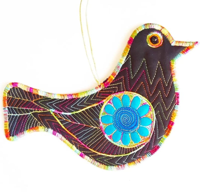 Bird Hanging Decoration 
