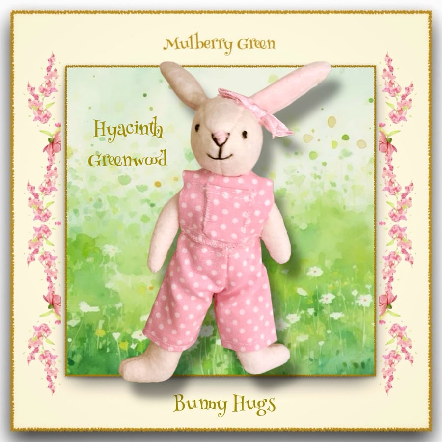 Hyacinth  Greenwood - a Bunny Hugs Rabbit from Mulberry Green