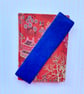 Bookmark Cross Stitch & Needlepoint Hand Sewn with Motto & Heart Book Lover Gift - Image 2