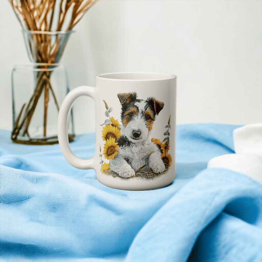 Wire Hair Fox Terrier Dog Mug