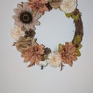 Muted autumn wreath 