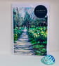 Hampton Court Daffodils – Blank Greeting Card - Spring Art Card - Image 4