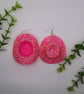 Rhinestone Cowgirl Cowboy Pair of Earrings  - Image 1