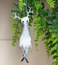 Spun Cotton Winter Wood Spirit - Image 1