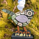 Bone china Mosaic Bird ornament