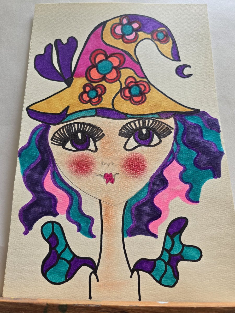 Fairy Witch Drawing 