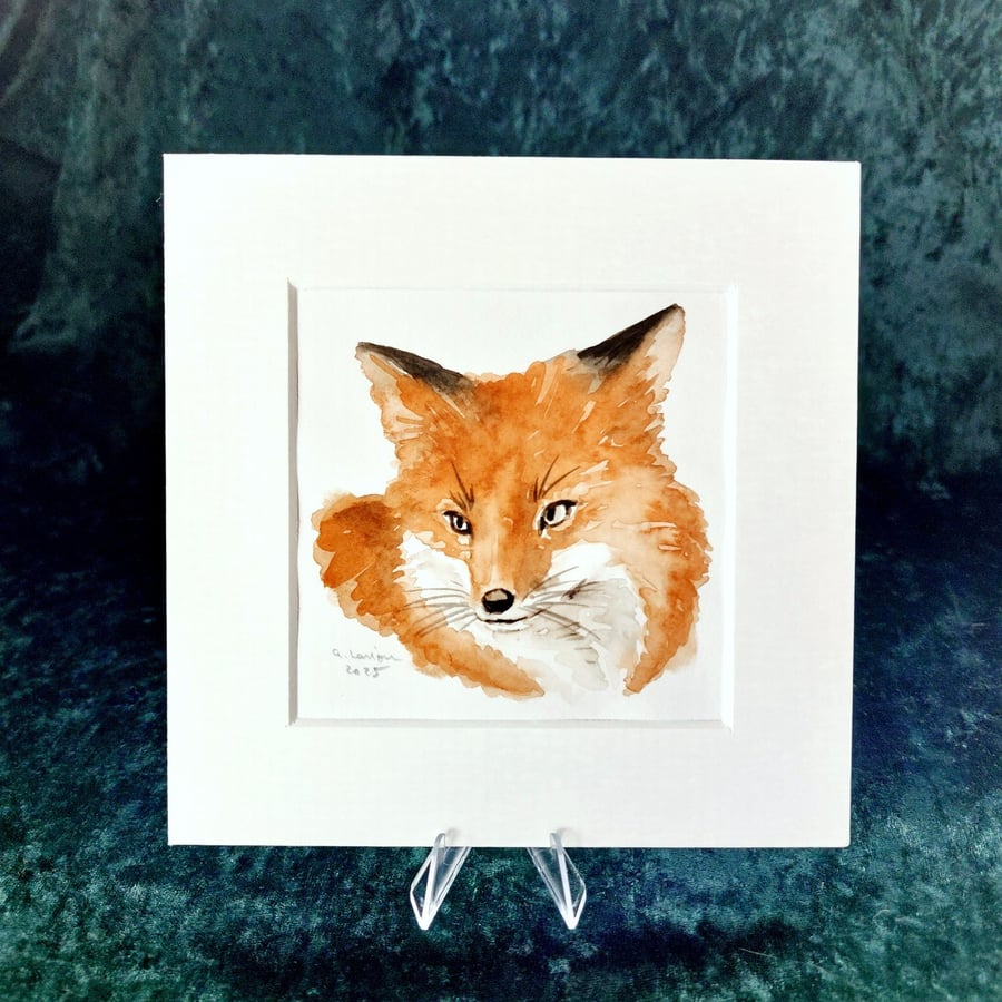 Fox - Original Watercolour Painting