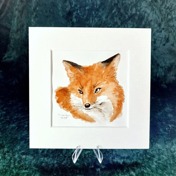 Fox - Original Watercolour Painting