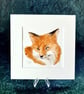 Fox - Original Watercolour Painting - Image 1