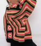Boho  Folk Crochet Cardigan  - Image 6