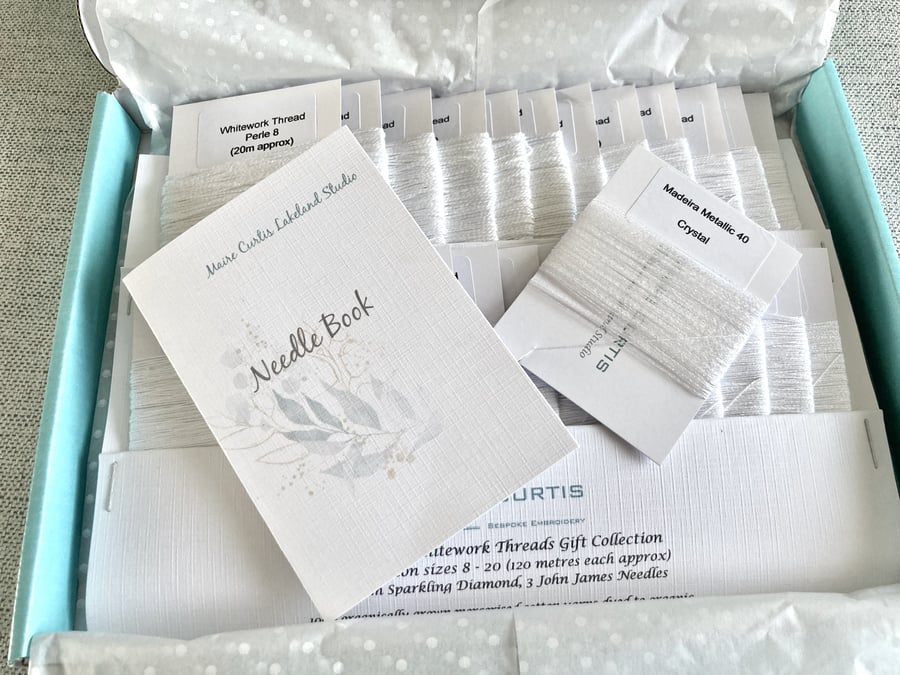 Unique Whitework Embroidery Thread Collection