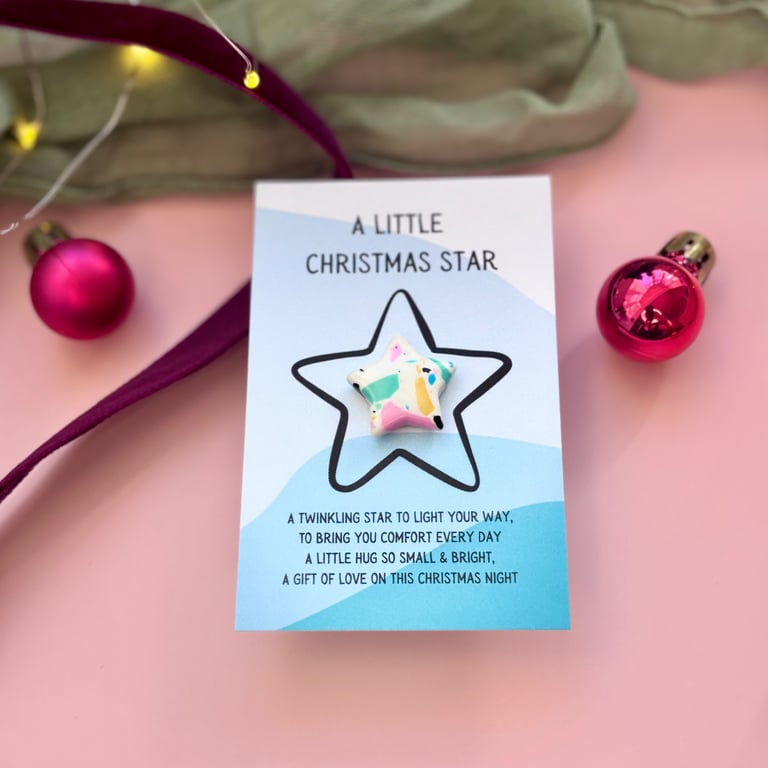 Christmas Pocket Hug Star