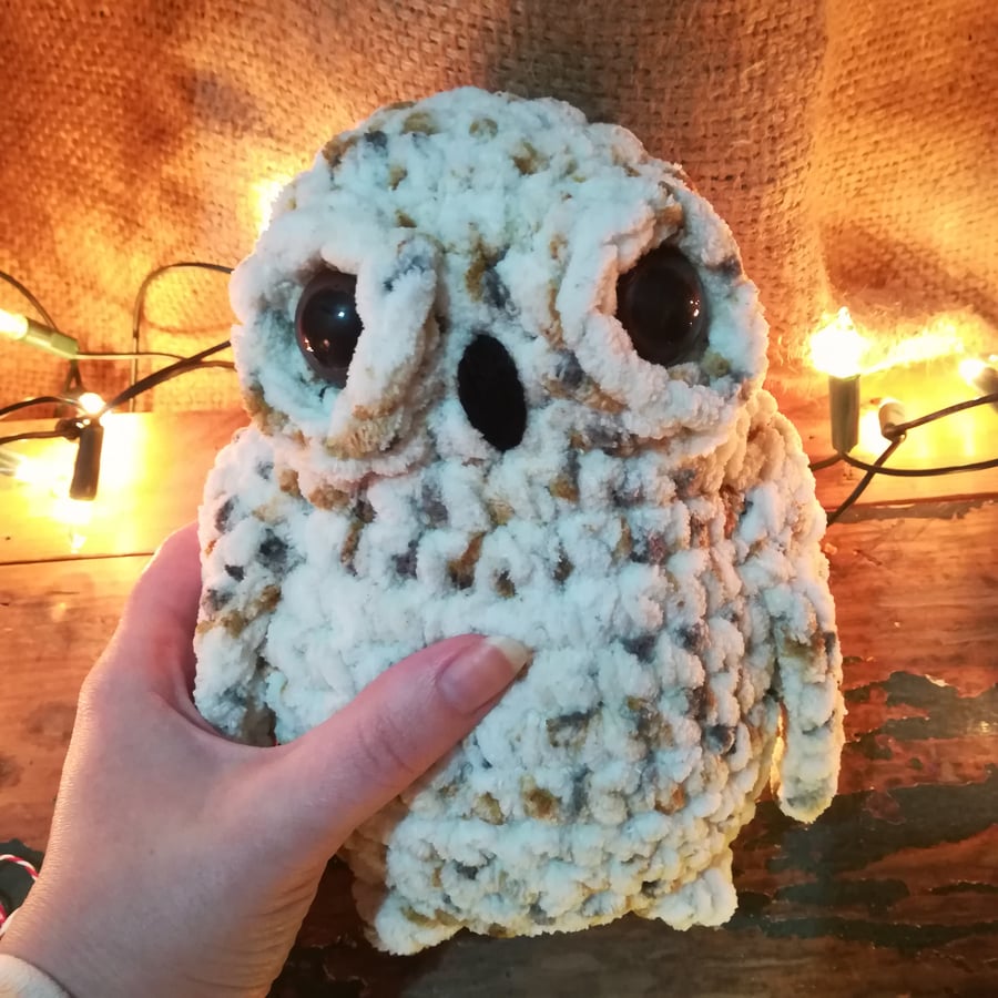 Chunky Amigurumi Owl