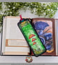 Magical Toadstool themed handcrafted Bookmark