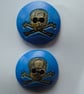 Buttons Skull Ceramic stoneware. - Image 4