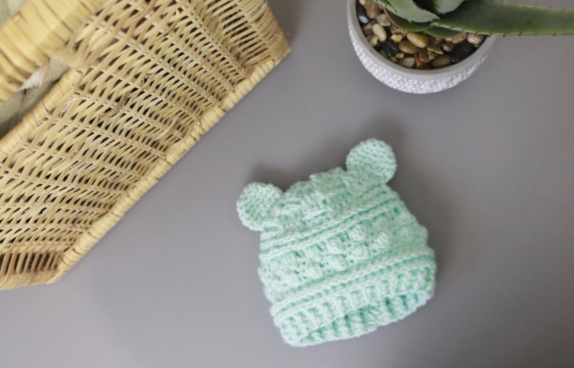 Baby bear hat unisex