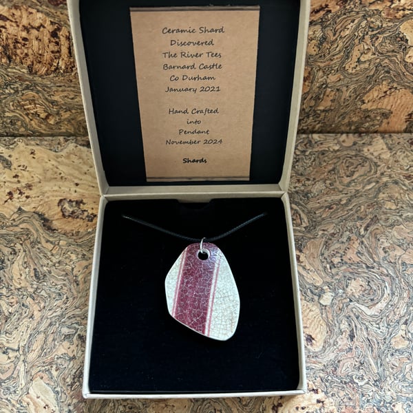 Handmade Ceramic Pendant One of a Kind Unique or Hanging Decoration