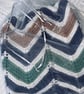 Chevron striped baby blanket  - Image 5