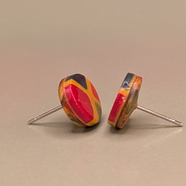 Autumn studs earrings 