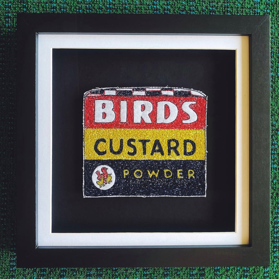 Sewn boxed custard powder