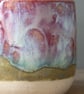 Handmade ceramic mug, pink stoneware cup, 300ml mug - Image 10