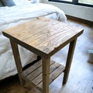 Side Table - Storage Unit - Using Reclaimed Wooden Scaffold Boards THE LEWIS