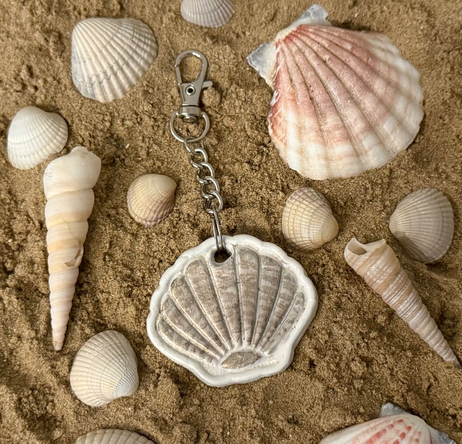 Seashell Inspired Keyring