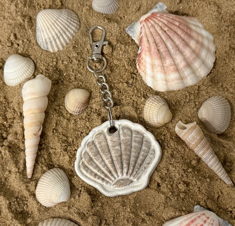 Seashell Inspired Keyring