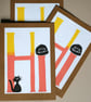 Cat 'Greetings' Card - Image 3
