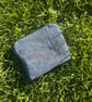 Denim purse with hearts - Upcycled jeans pockets - Image 2