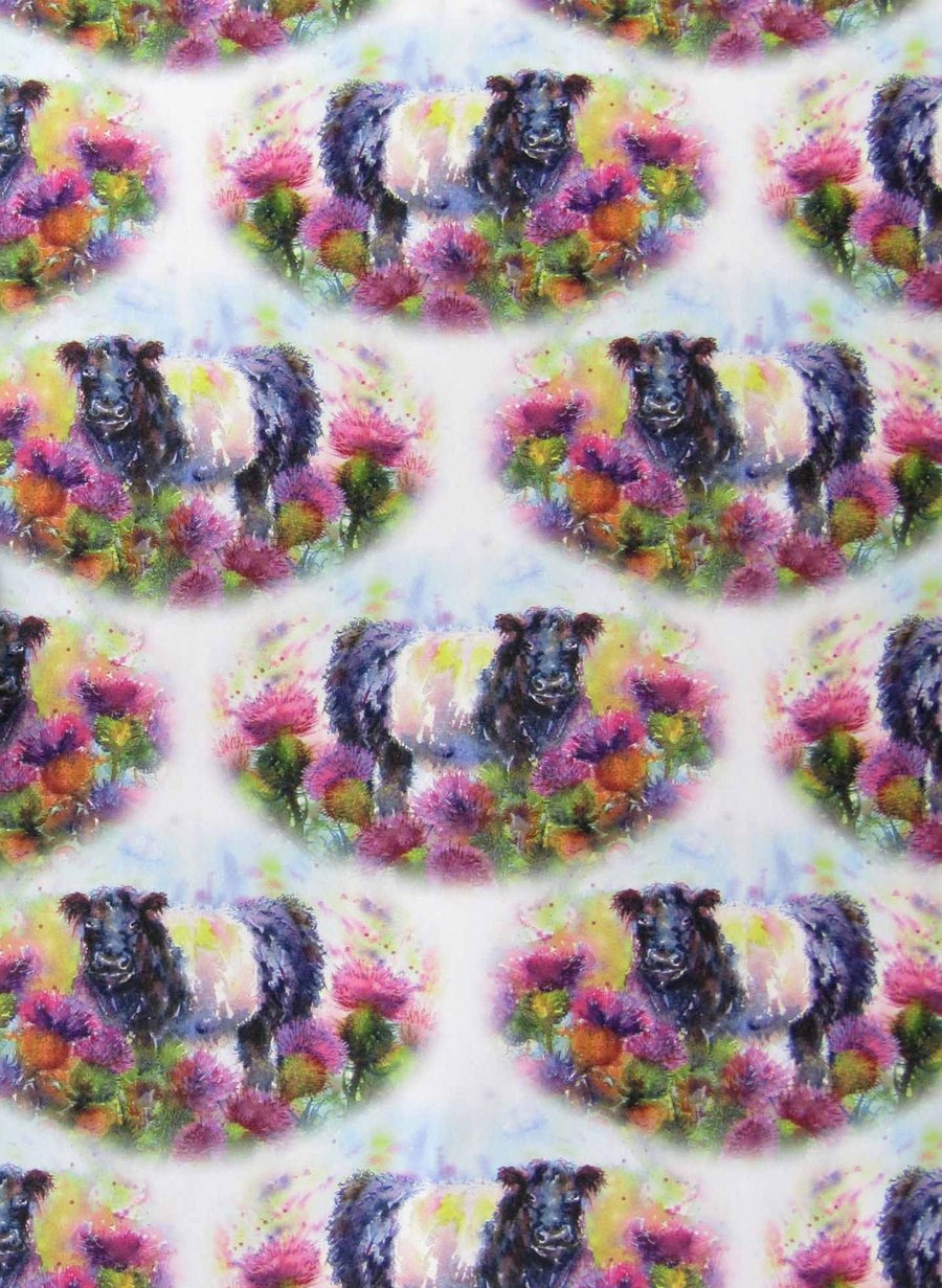 Belted Galloway Gift wrap and Gift Tags