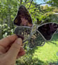 Stained Glass Butterfly Suncatcher - Handmade Decoration  - purple and mauve - Image 2