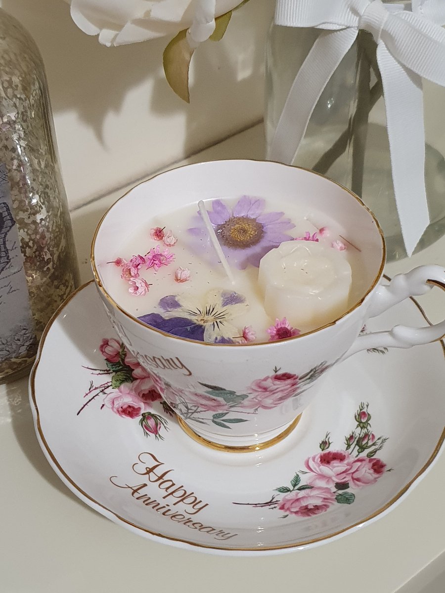 Tea cup Candle 