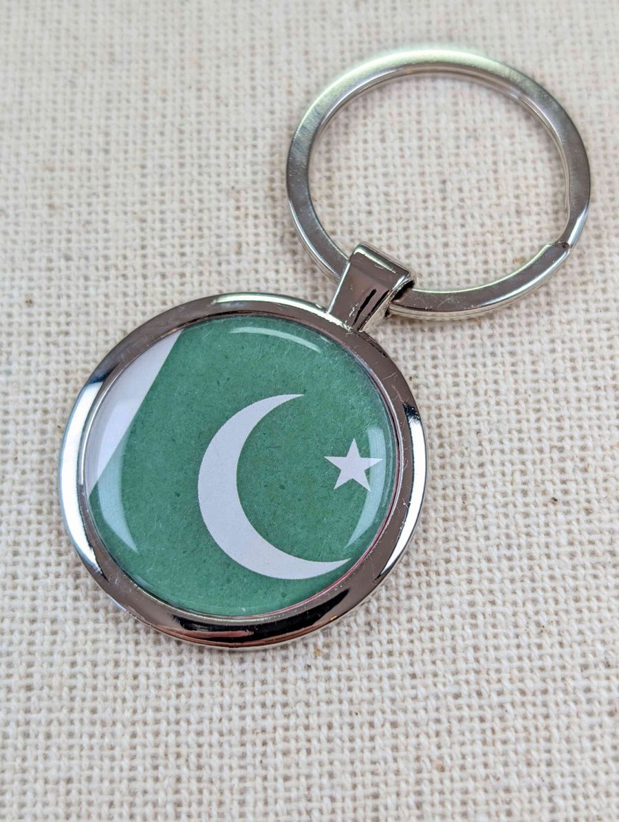 Pakistan Flag Keyring