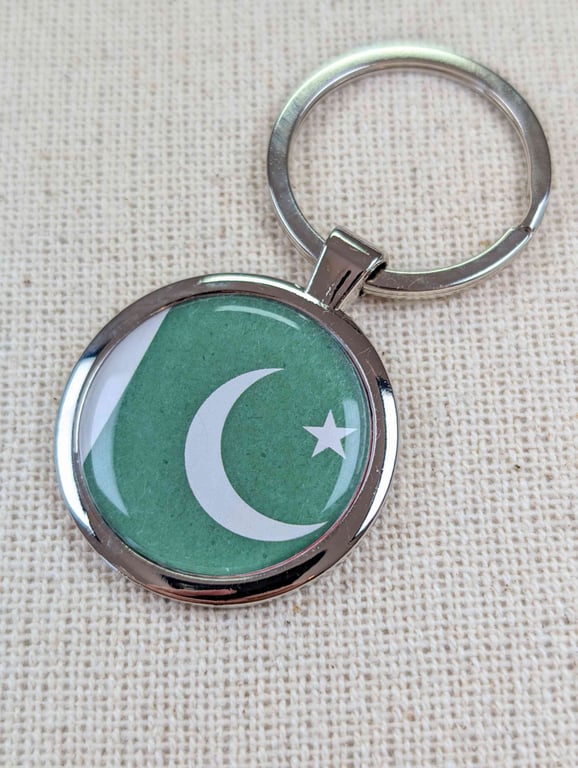 Pakistan Flag Keyring