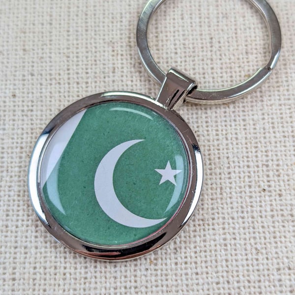 Pakistan Flag Keyring