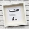 The Mandalorian Dadalorian Lego Minifigure Frame