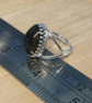 Adjustable Smoky Quartz ring - Image 4