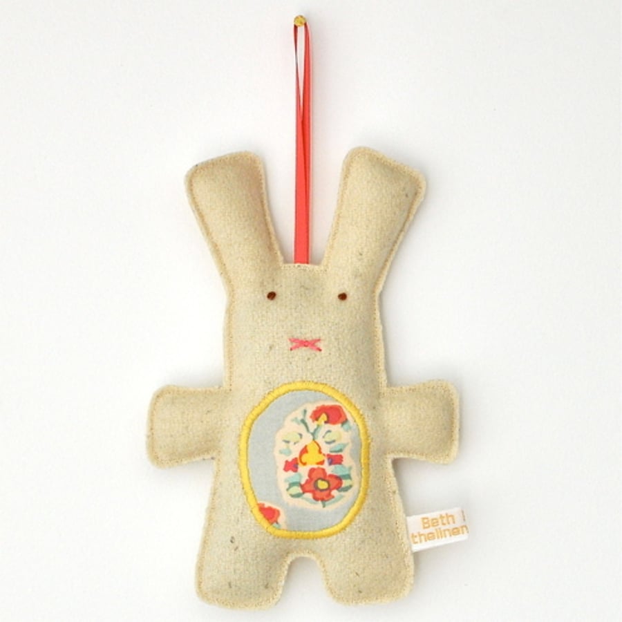 Blue & Pink Asha Bunny Lavender Bag