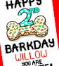 Personalised 2nd Birthday Card For The Dog, Dogs, Fur Baby Age Birthday Card - Image 5