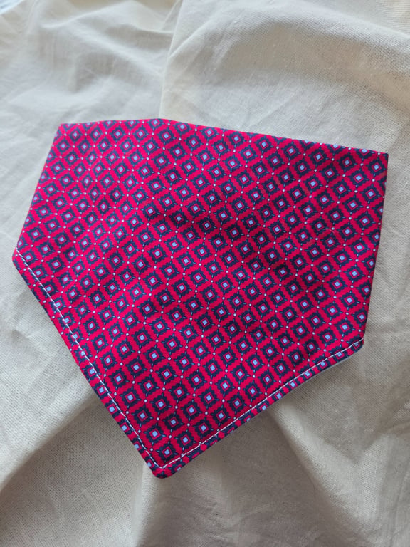 Elasticated slip-on Dog Bandana - Size M