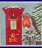 Christmas Robin counted cross stitch kit - Image 2