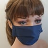 Reusable navy face mask