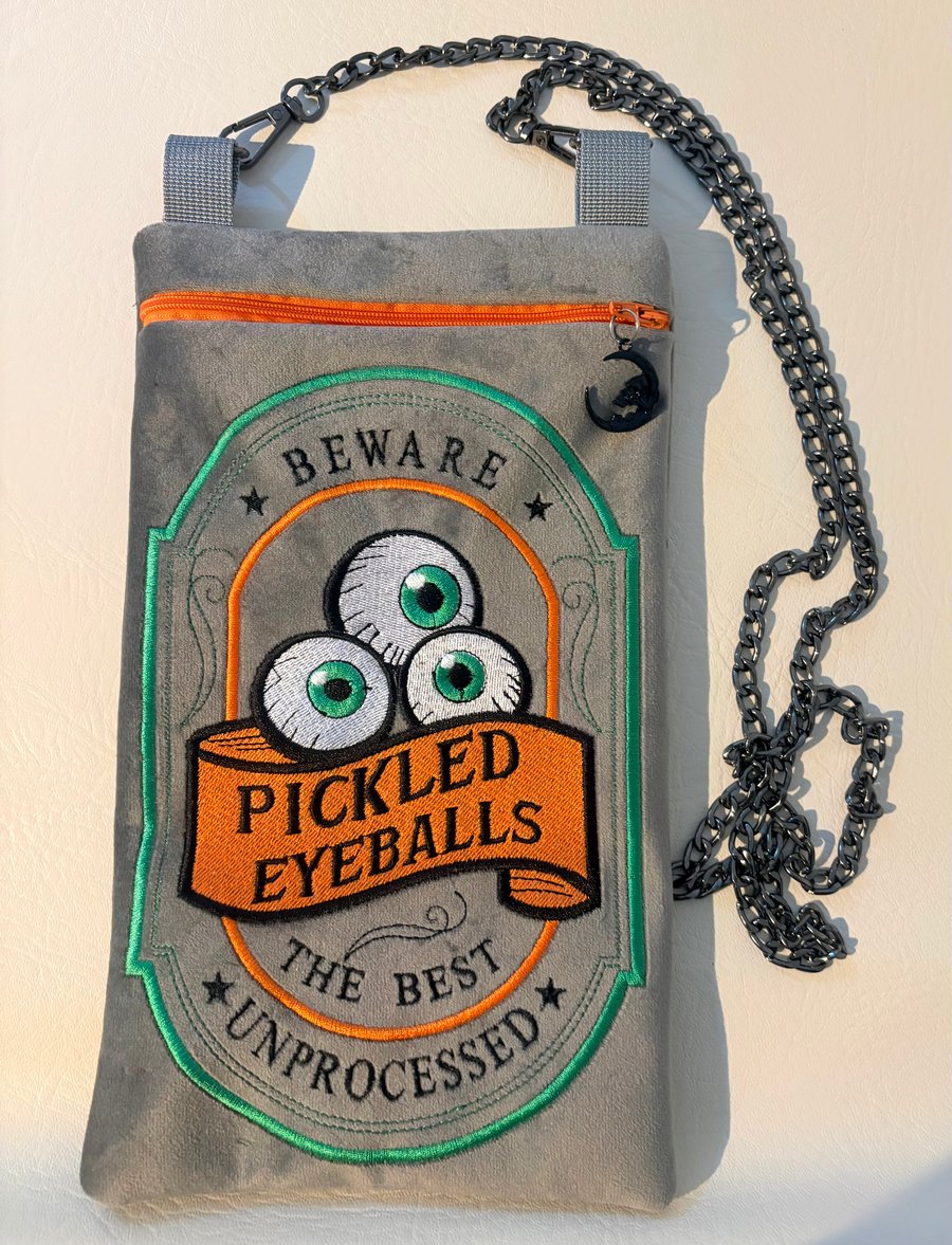Embroidered Alchemist inspired Pickled Eyeballs