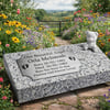 Flat Granite Grave Marker Baby Markers Baby Infant Child Grave Plaque  Headstone