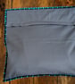 Modern patchwork zipped cushion cover - Image 4