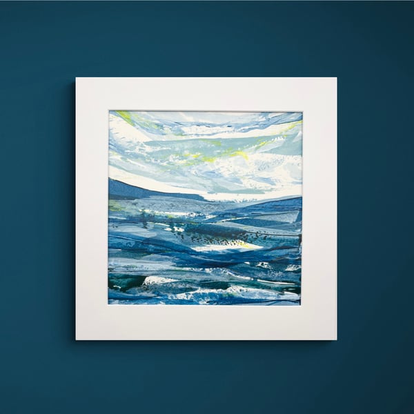 Perfectly Imperfect Original Seascape Painting - Sample 42