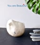 You are beautiful - Bird sculpture for stress relief and good vibes - Image 4