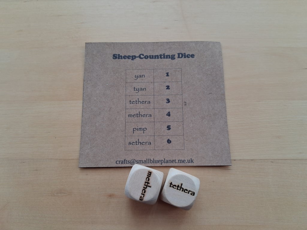 Sheep Counting Dice